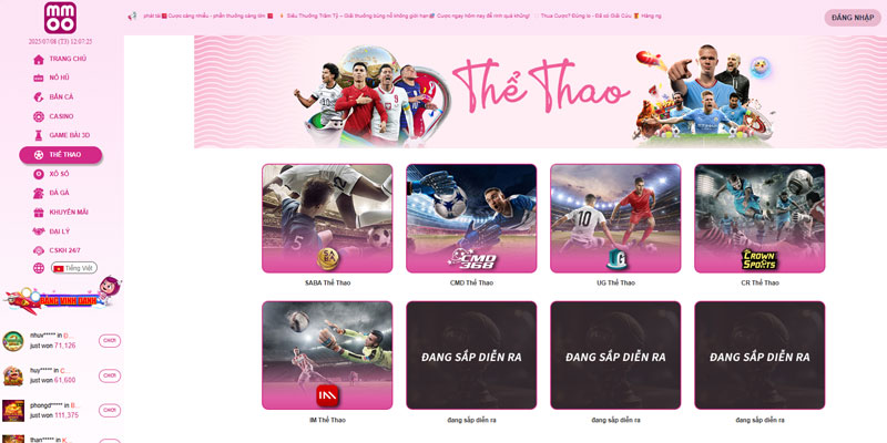Tham gia chơi thể thao với nhiều sự kiện hấp dẫn